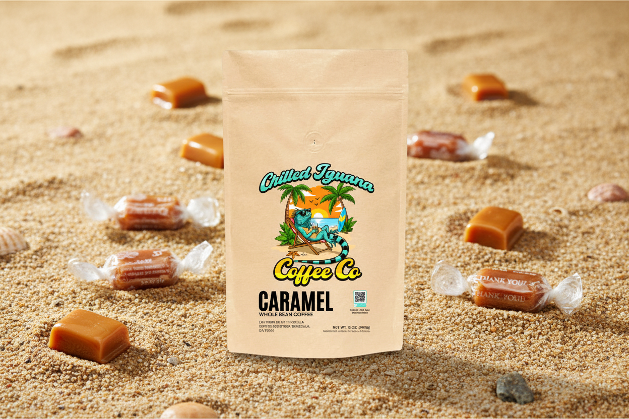 Caramel Flavored Coffee – Chilled Iguana Coffee Co.