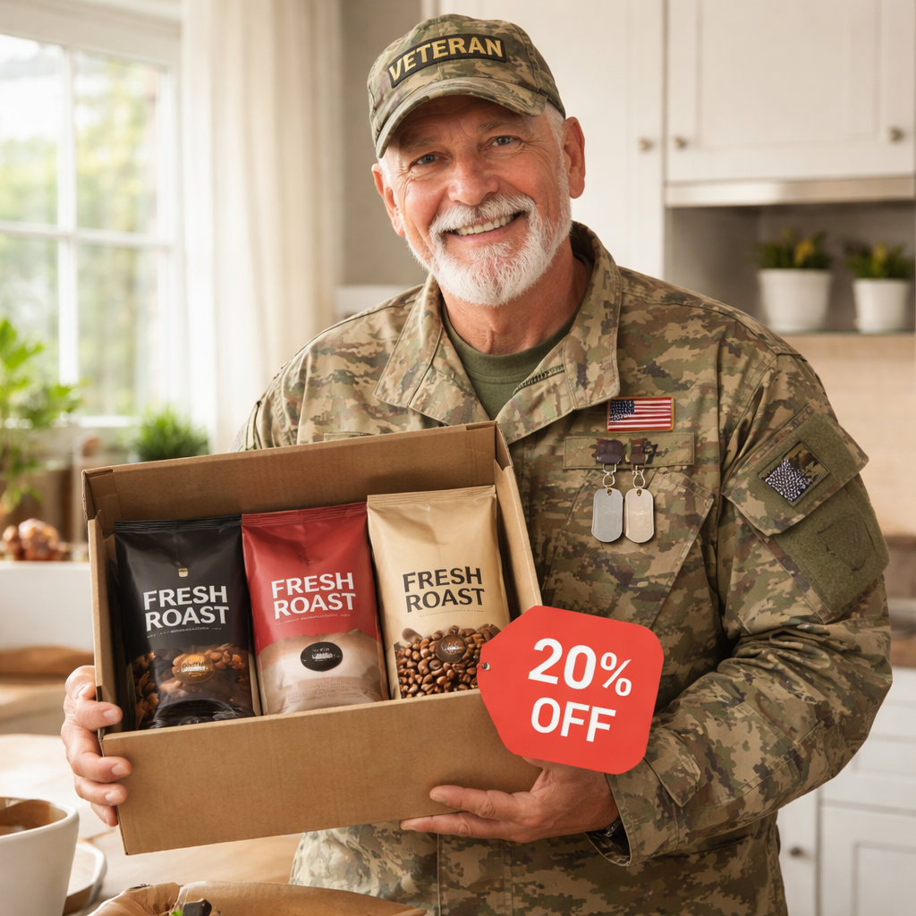 veteran coffee subscription discount