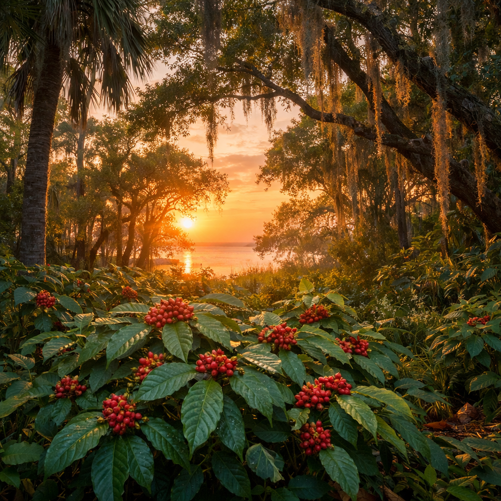 Florida Keys coffee growing region