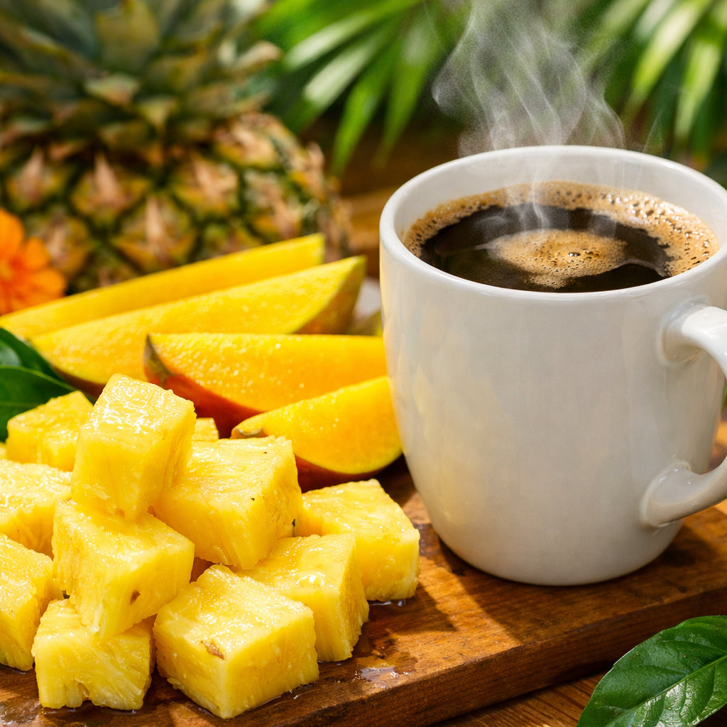 tropical fruit coffee ingredients