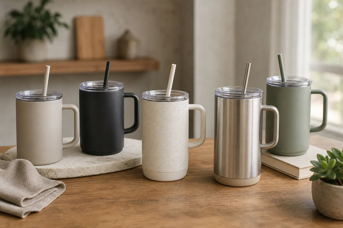 Best Coffee Mugs with Straws: 5 Options