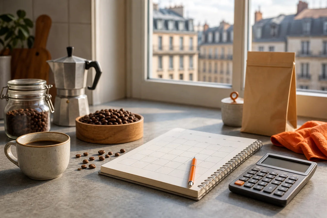 Coffee bean subscription cost and delivery planning