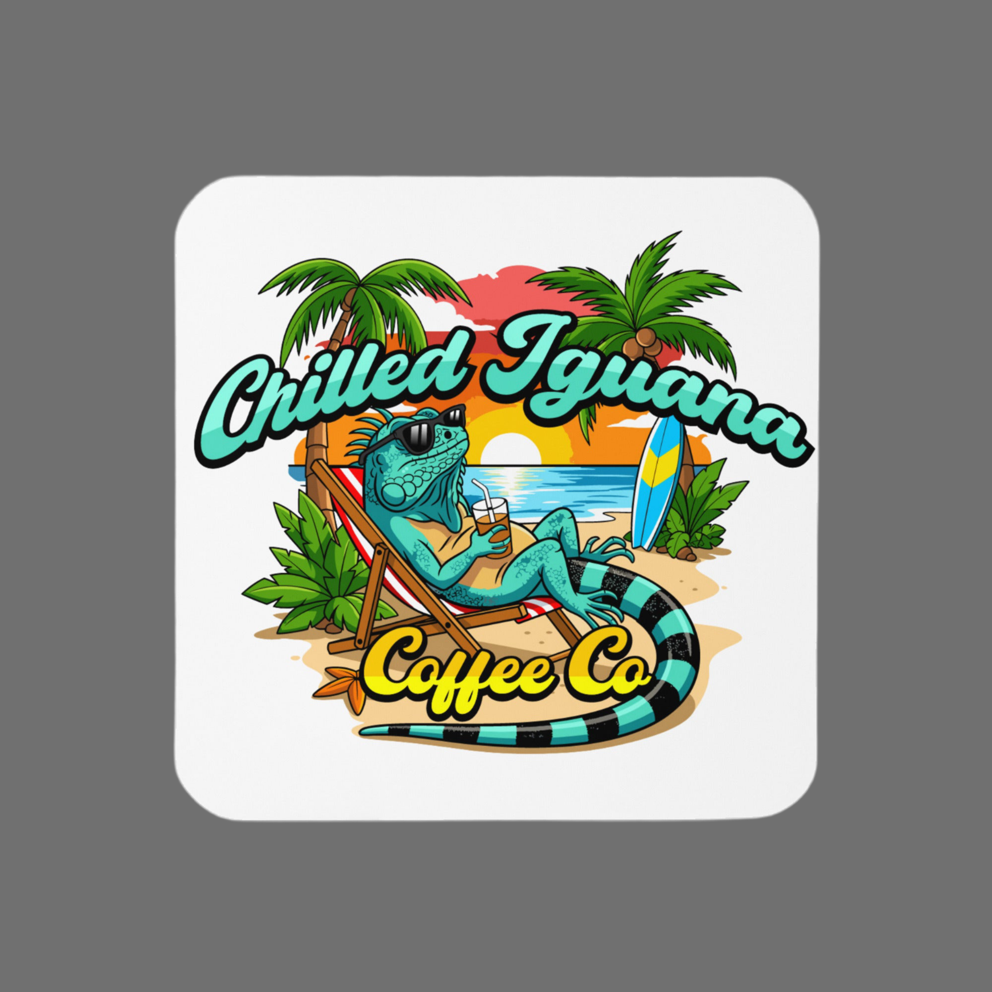 Cork-back coaster