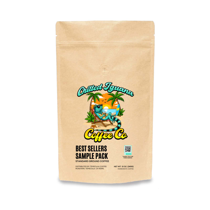 Best Sellers Sample Pack: 6Bean, Cowboy, Breakfast, Peru, Mexico, Bali