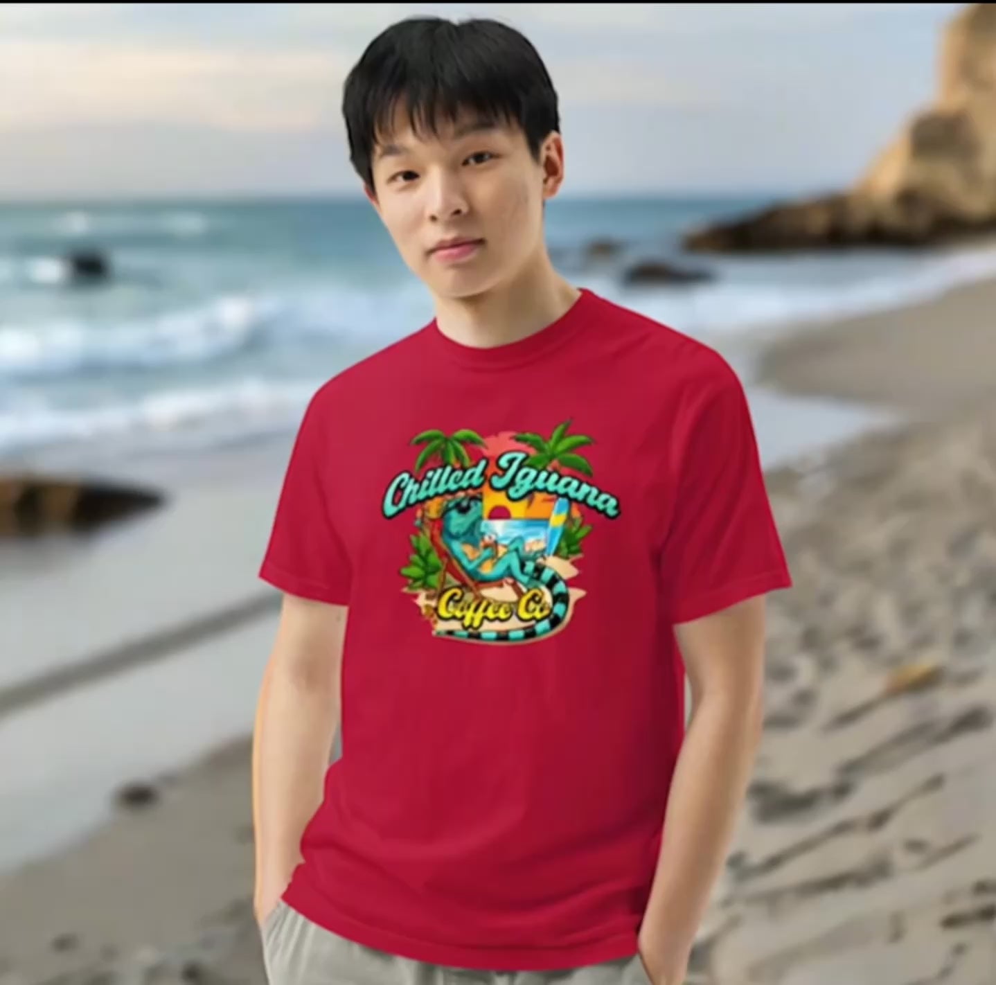 Unisex garment-dyed heavyweight t-shirt